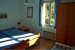 Schlafzimmer 1, 2 Betten
